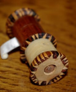 Tunbridgeware Pin Cushion and Waxer - Image 4