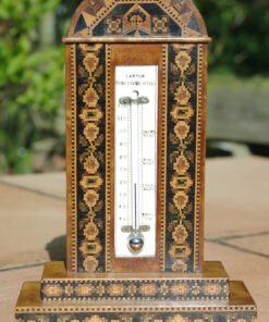 Tunbridgeware Desk Thermometer by T Barton - Image 4