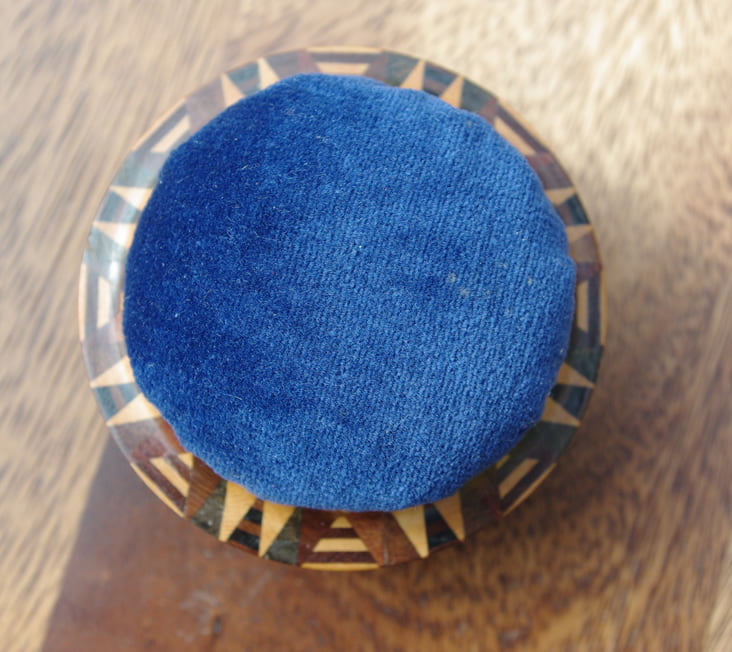 Tunbridgeware Large Pin Cushion - Image 4