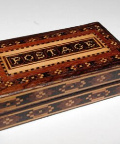 Tunbridgeware Postage Box