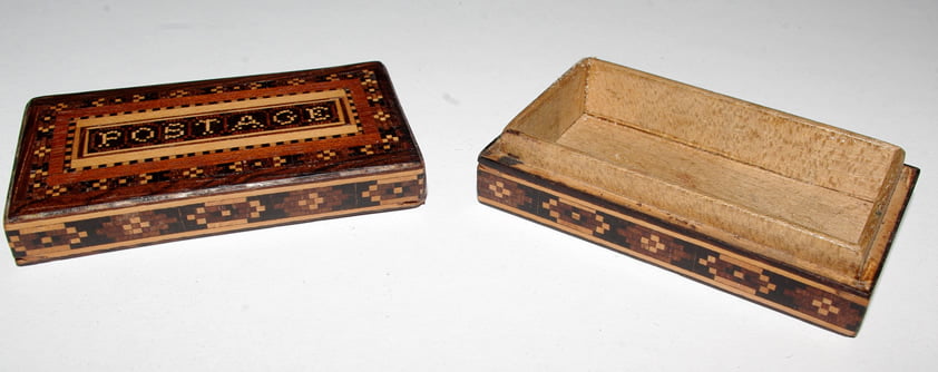 Tunbridgeware Postage Box - Image 2