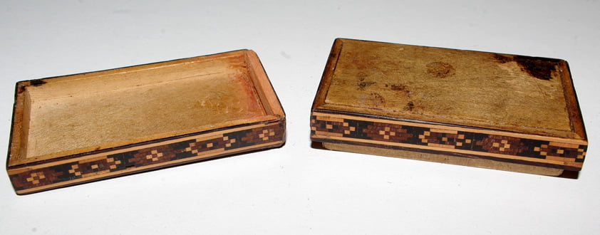 Tunbridgeware Postage Box - Image 3