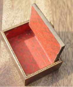 Tunbridgeware Box with Hinged Top - Image 3