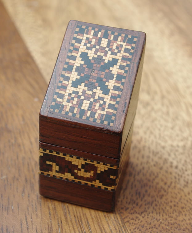 Tunbridgeware Lozenge Needles Box