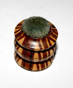 Alternative view of Tunbridgeware Pin Cushion in stickware