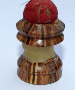 Tunbridgeware Pin Cushion and Waxer