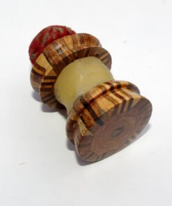 Tunbridgeware Pin Cushion and Waxer - Image 3