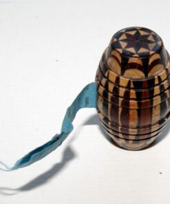 Tunbridgeware Barrel Tape Measure