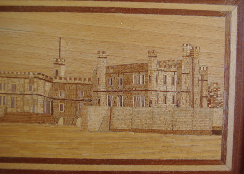 Modern Tunbridgeware Leeds Castle by Len Garrett - Image 3
