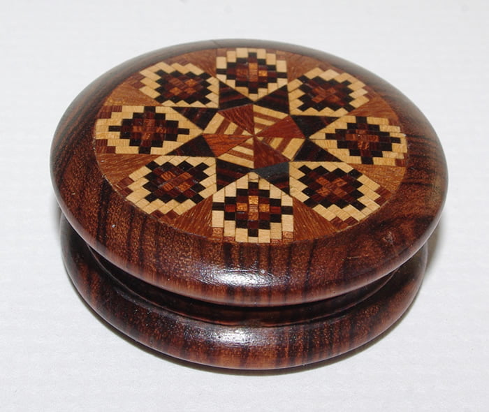 Tunbridge Ware Pill Box