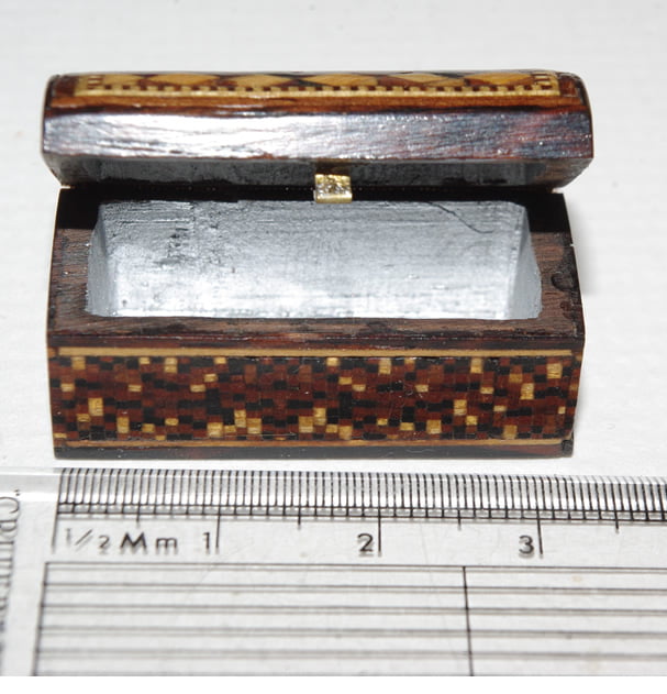 Tunbridge Ware Mini Chest - Image 3