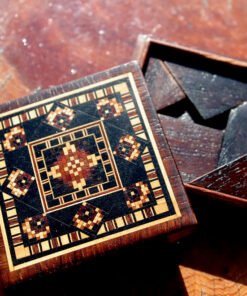 Tunbridgeware Tangram Puzzle by Edmund Nye