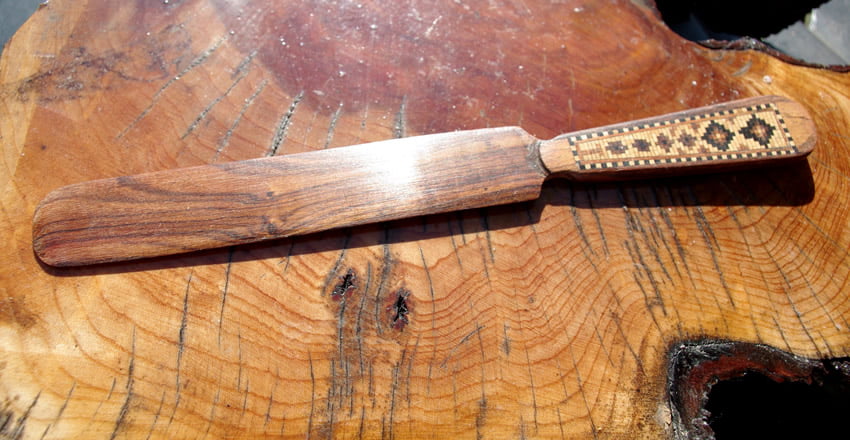 Tunbridge Ware Letter Opener or Page Turner - Image 2