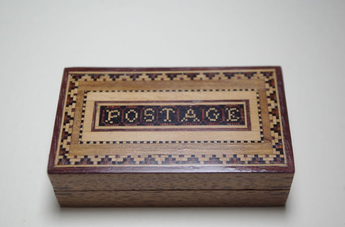 Tunbridgeware Postage Box - Image 8