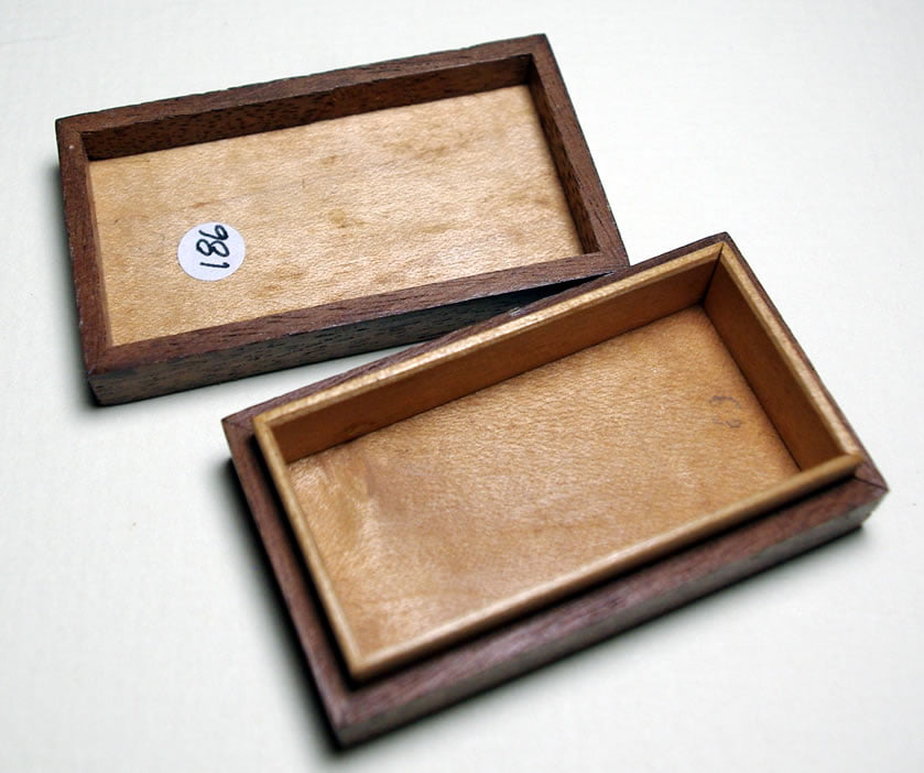 Tunbridgeware Postage Box - Image 5