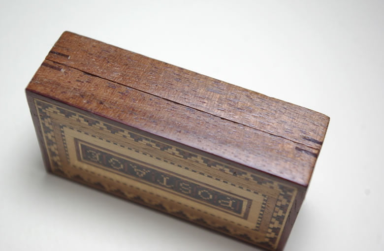 Tunbridgeware Postage Box - Image 4