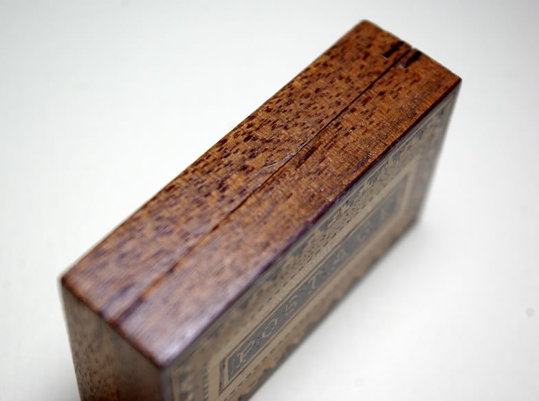 Tunbridgeware Postage Box - Image 3