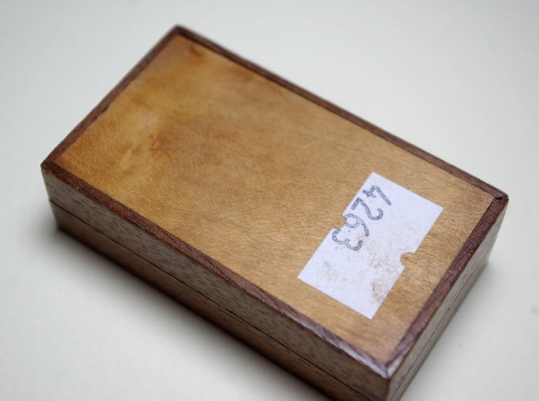 Tunbridgeware Postage Box - Image 2