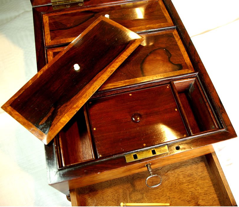 Tunbridgeware Dressing Case - Image 4