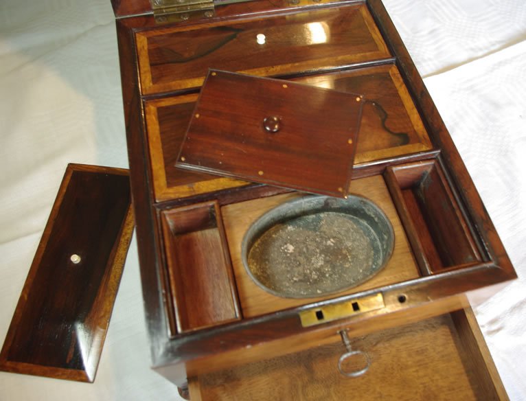Tunbridgeware Dressing Case - Image 5