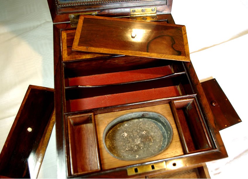 Tunbridgeware Dressing Case - Image 6