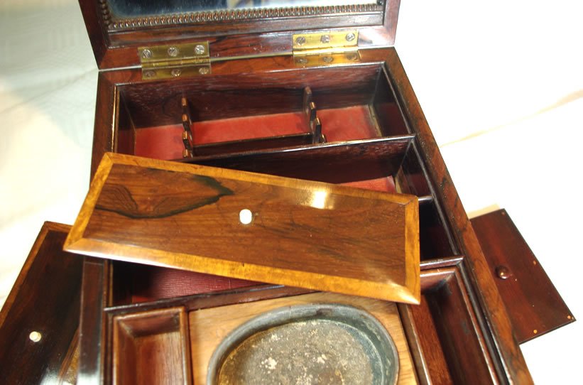 Tunbridgeware Dressing Case - Image 7