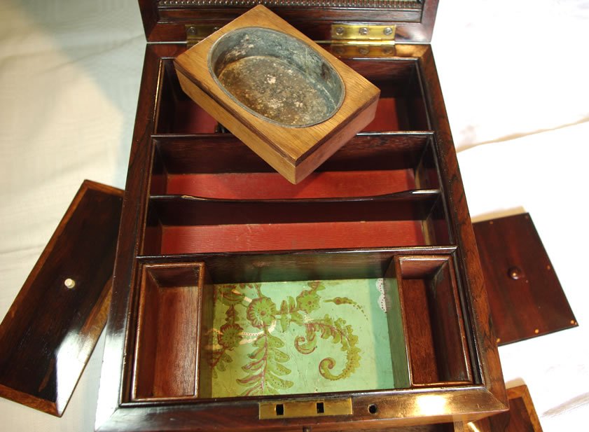 Tunbridgeware Dressing Case - Image 9