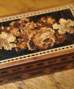 Tunbridgeware Stamp Box - Image 6