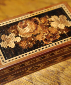 Tunbridgeware Stamp Box