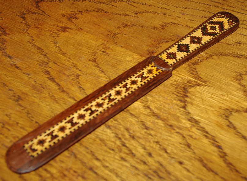 Tunbridge Ware Letter Opener or Page Turner - Image 2