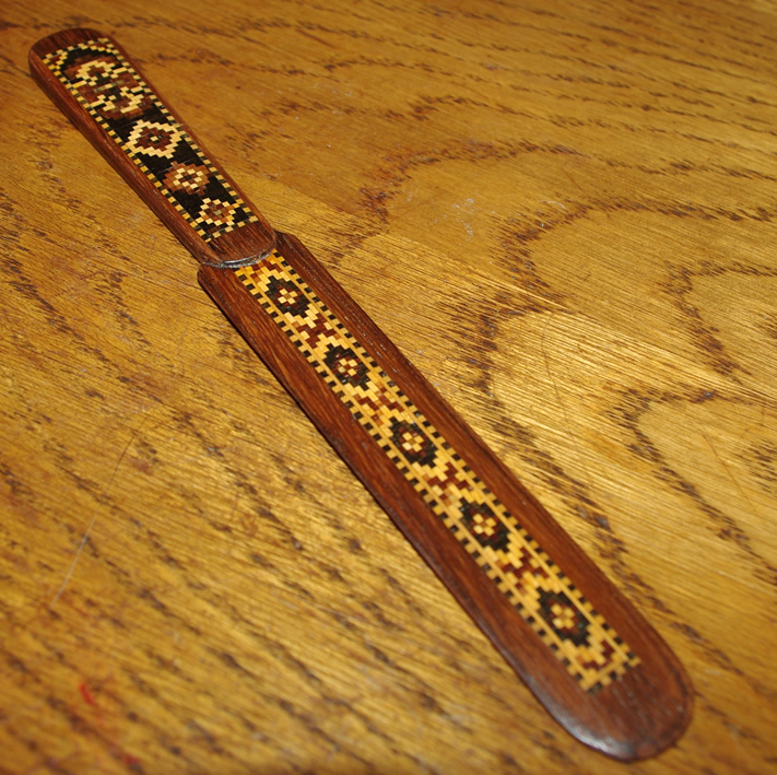 Tunbridge Ware Letter Opener or Page Turner