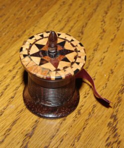 Tunbridgeware Ribbed Tape Measure