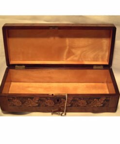 Alternative view of Tunbridgeware Quarter Bobbin Moulded Glove Box