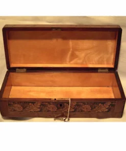 Alternative view of Tunbridgeware Quarter Bobbin Moulded Glove Box