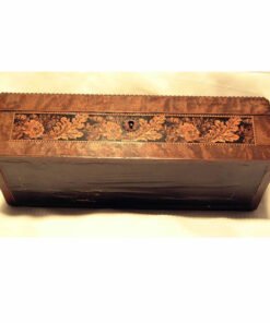 Tunbridgeware Quarter Bobbin Moulded Glove Box - Image 3