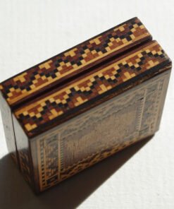 Tunbridgeware Q Victoria Stamp Box - Image 5