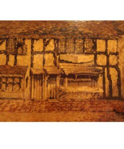 Tunbridgeware Panel Shakespeares Birthplace Stratford upon Avon - Image 3