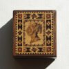 Tunbridgeware  Q Victoria Stamp Box