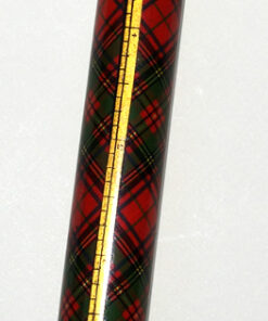 Tartanware Cylindrical Ruler. - Image 3