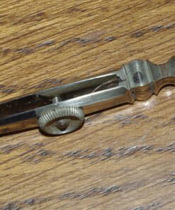 Alternative view of Antique Steel and Brass Drafting Ruling/Drawing Tool