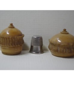 Vegetable Ivory Needle Case - Image 3