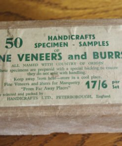 50 Specimen Sample Veneers and Burrs