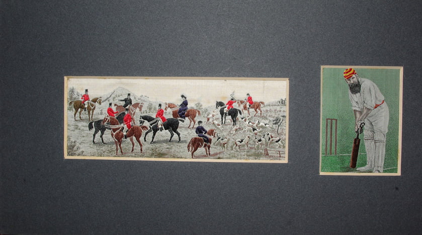 Stevengraph Triple with WG Grace - Image 3