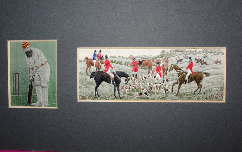 Stevengraph Triple with WG Grace - Image 4
