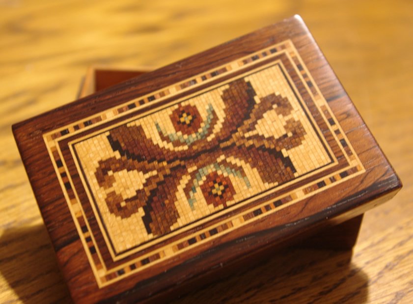 Tunbridgeware Box by Thomas Barton - Image 3