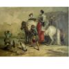 The Hawking Party by GC Leighton d1895