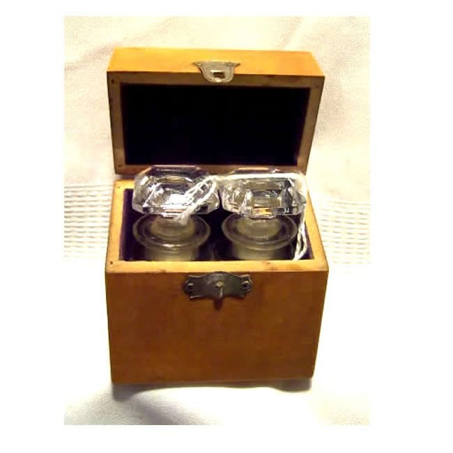 Pair of Boxed Scent Bottles