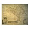 Antique Map of North Yorkshire by Emanuel Bowen