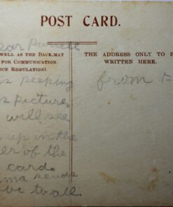 Stevengraph "Peeping Tom" Used Postcard sc176 (unrecorded) - Image 3