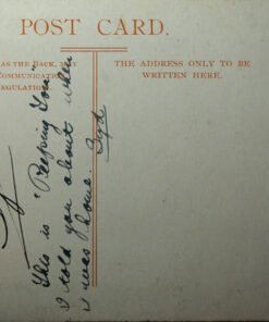 Alternative view of Stevengraph "Peeping Tom" Used Postcard sc176